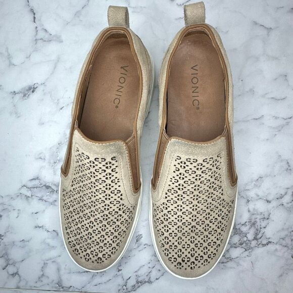 Vionic Kimmie Perf Women's Slip On Supportive Sneaker 8 - Picture 2 of 9